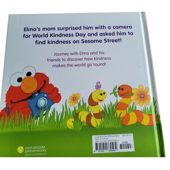 Sesame Street Kindness Book with Red and Blue. Hard Cover - Picture 3 of 3